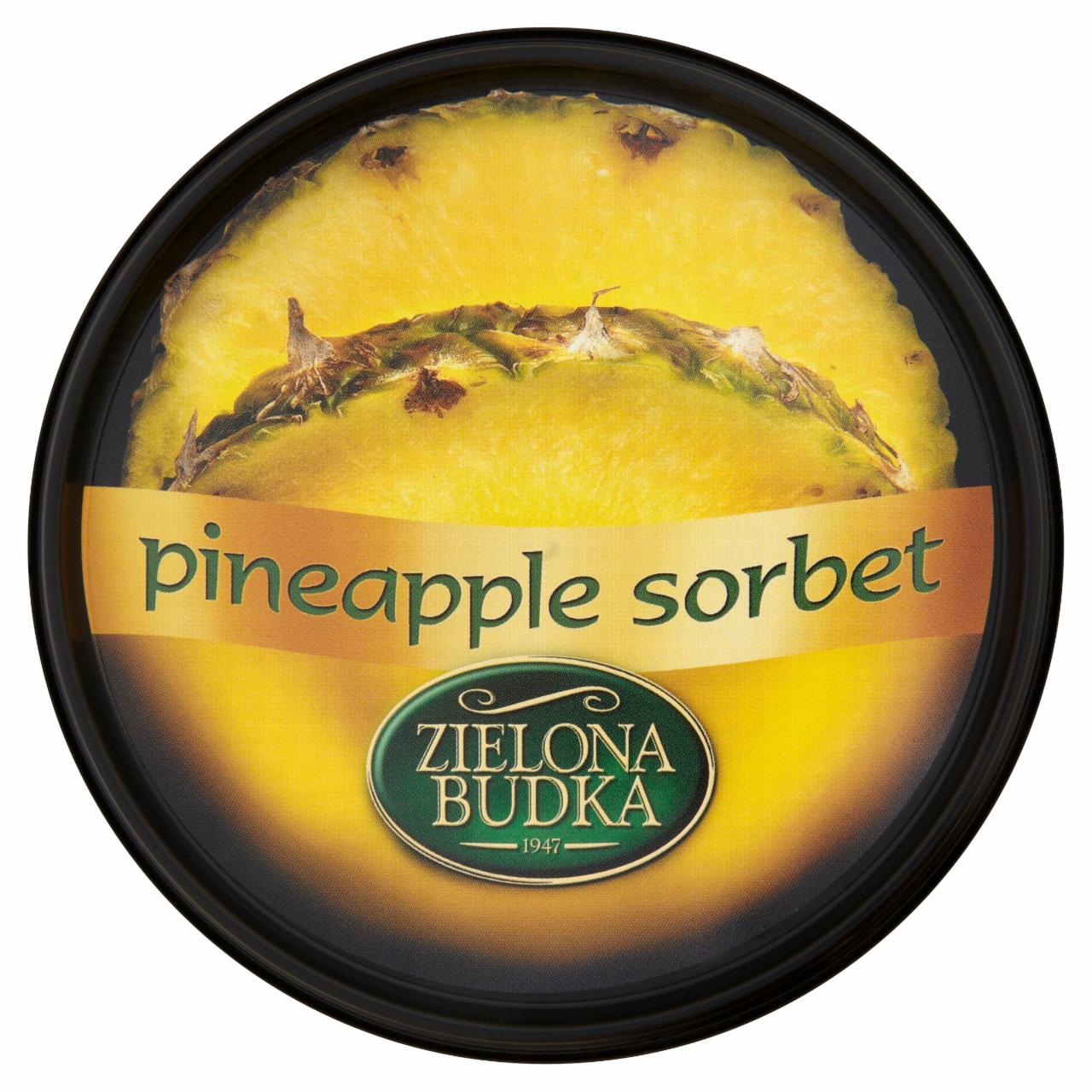 Zdjęcia - Zielona Budka Sorbet ananasowy 500 ml