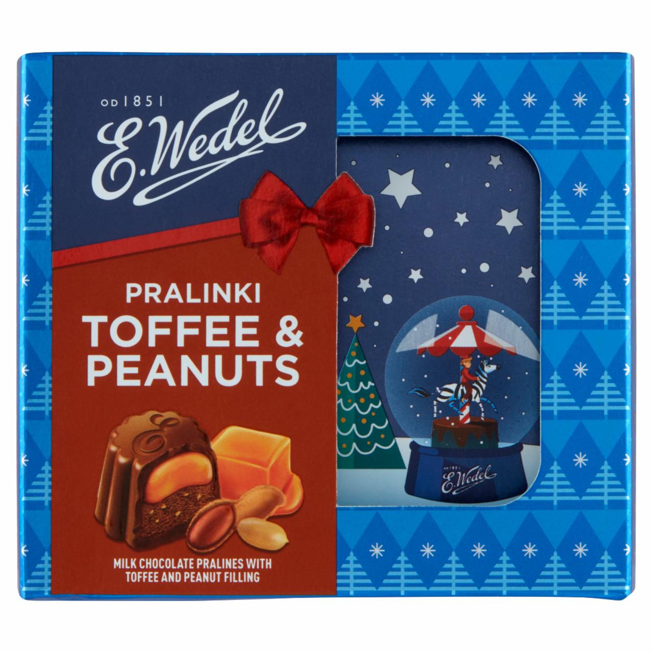 Zdjęcia - E. Wedel Toffee & Peanuts Pralinki 42 g