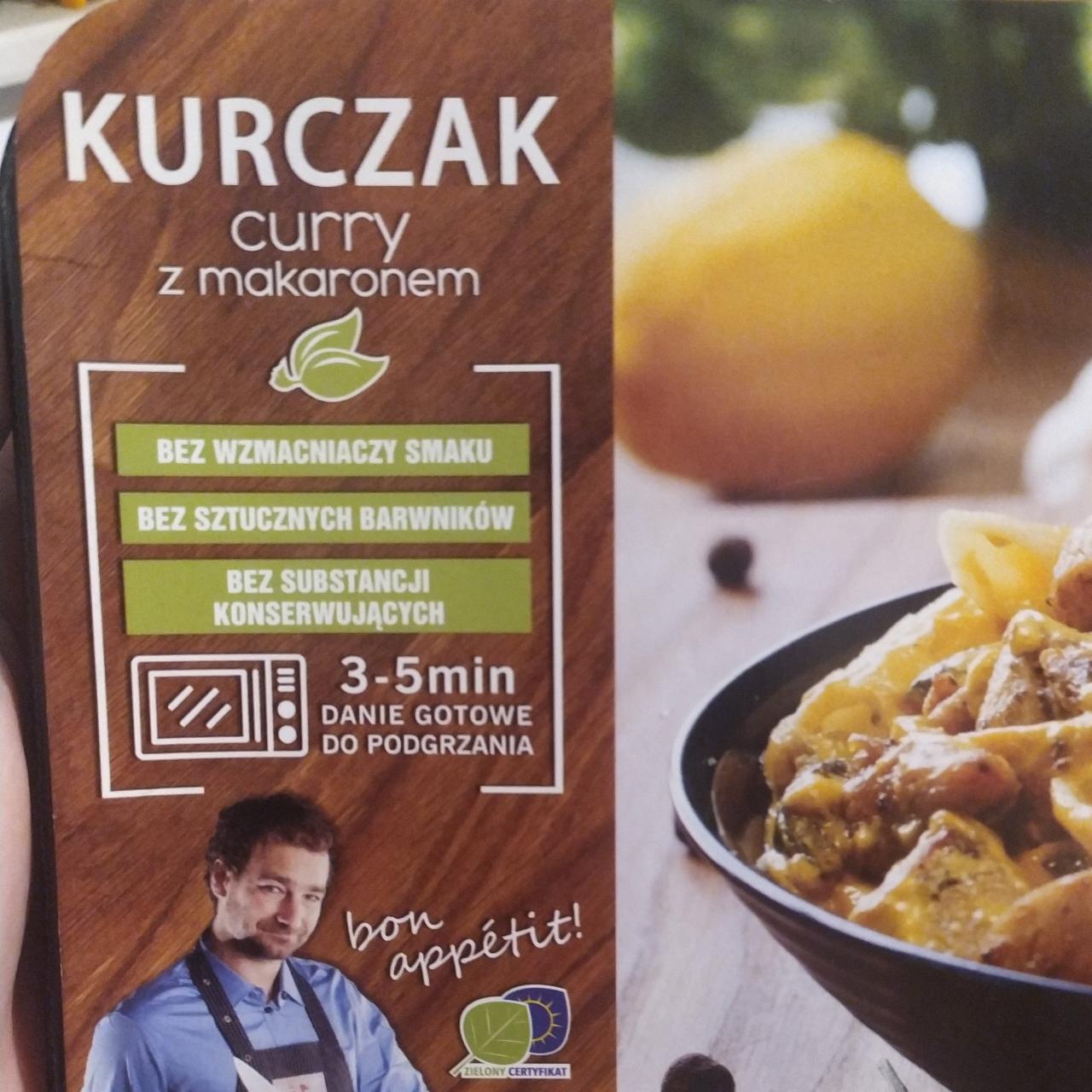 Zdjęcia - Kurczak curry z Makaronem Szubryt zakłady mięsne