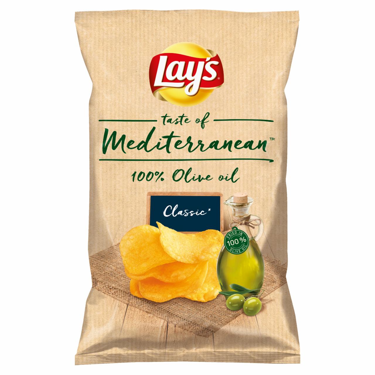 Zdjęcia - Lay's taste of Mediterranean Chipsy ziemniaczane solone 100 g