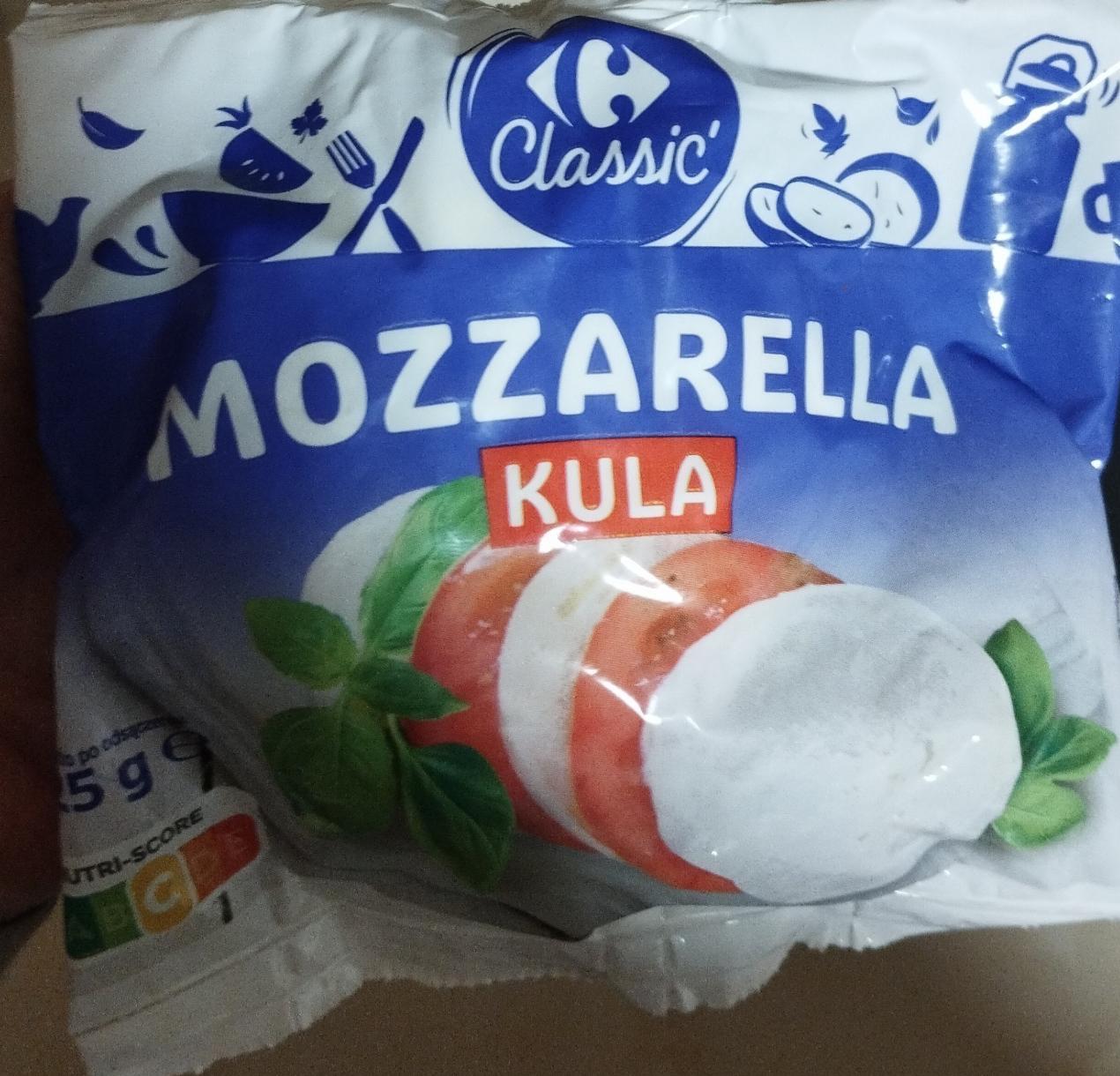 Zdjęcia - Mozzarela kula Carrefour Classic