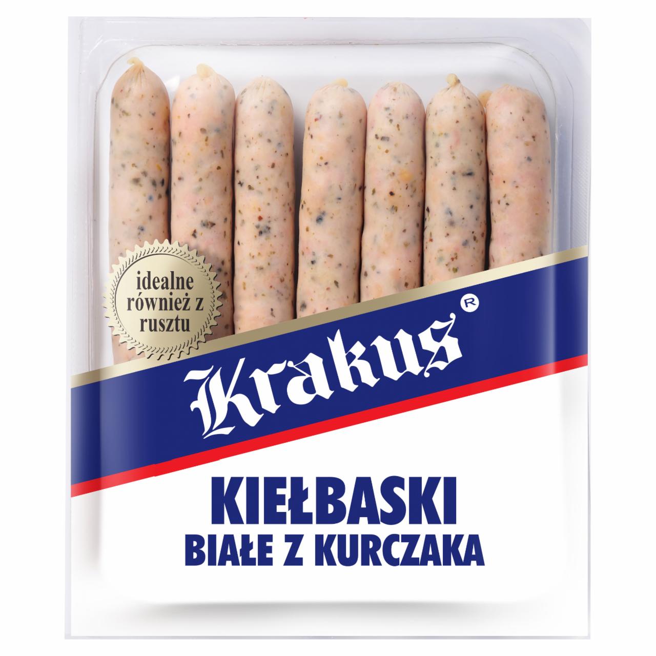 Zdjęcia - Krakus Kiełbaski białe z kurczaka 270 g