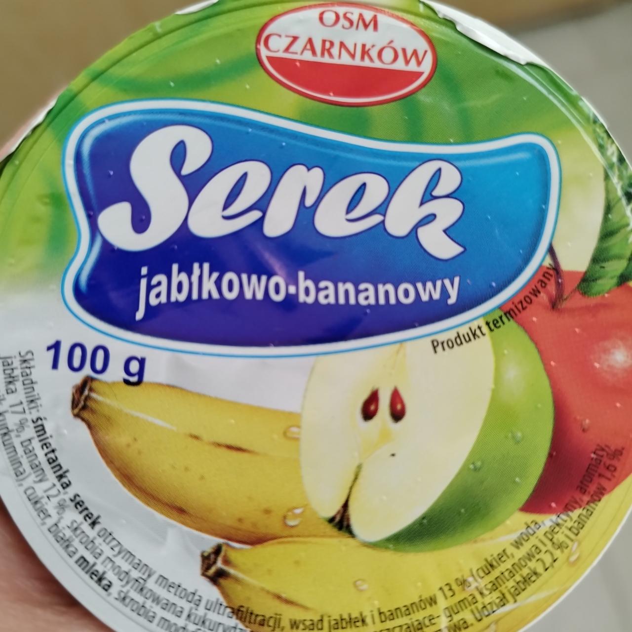 Zdjęcia - Serek jabłkowo-bananowy Osm Czarnków