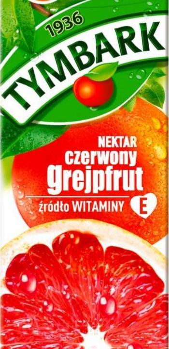 Zdjęcia - Nektar Czerwony grejpfrut Tymbark