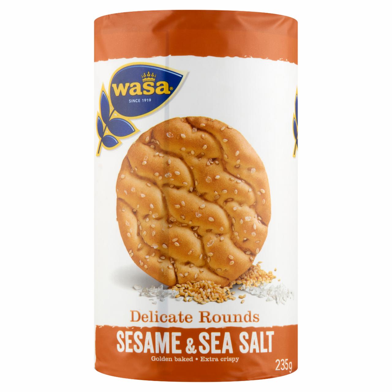 Zdjęcia - Wasa Produkt piekarniczy z mąki pszennej z sezamem i solą morską 235 g
