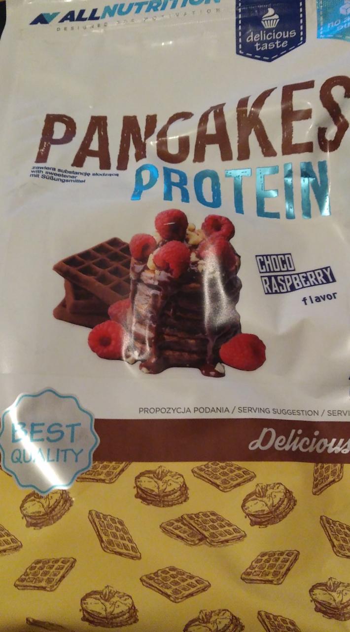 Zdjęcia - Protein Pancakes Choco Raspberry Allnutrition