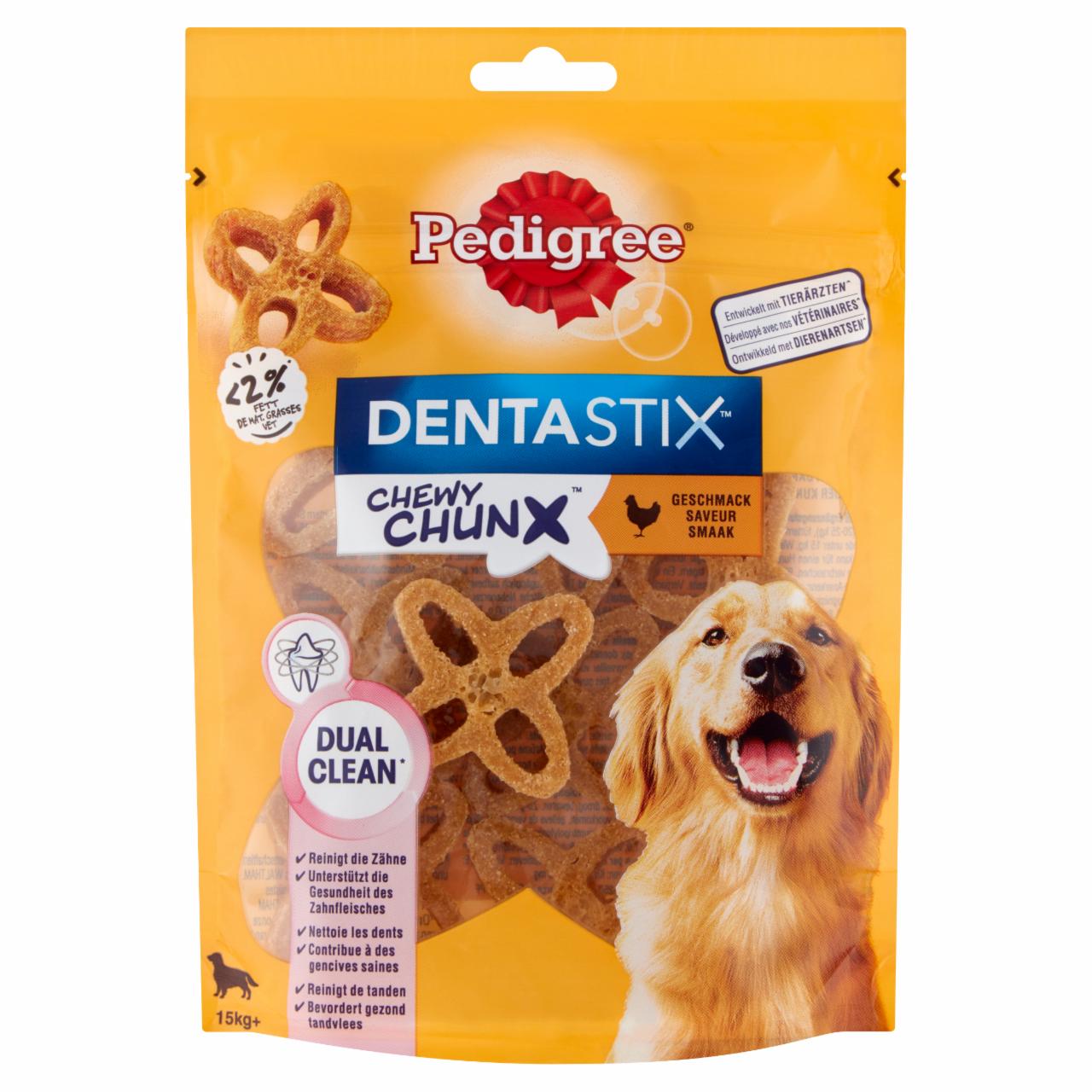 Zdjęcia - Pedigree DentaStix 15 kg+ Karma uzupełniająca dla dorosłych psów 68 g