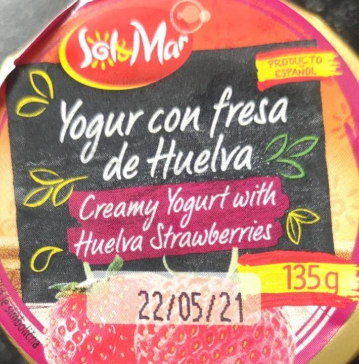 Zdjęcia - Yogur con fresa de Huelva Sol&Mar