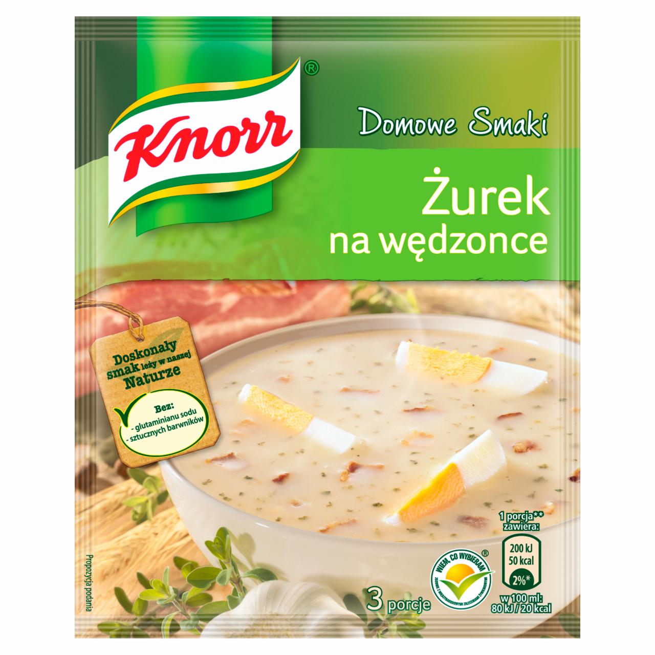 Zdjęcia - Knorr Domowe Smaki Żurek na wędzonce 39 g