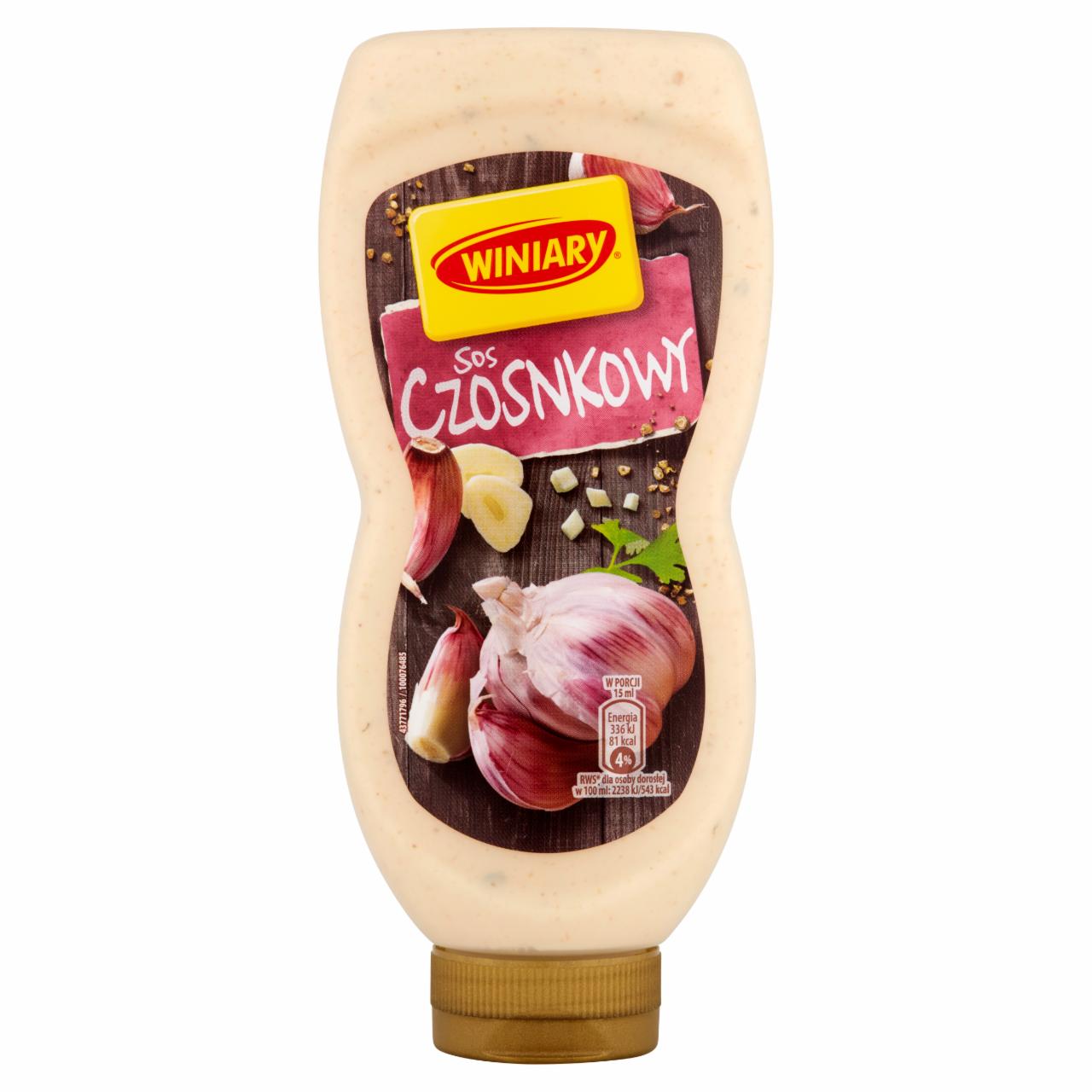 Zdjęcia - Winiary Sos czosnkowy 350 ml