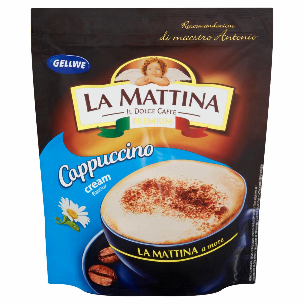 Zdjęcia - Gellwe La Mattina Napój kawowy Cappuccino o smaku śmietankowym 100 g