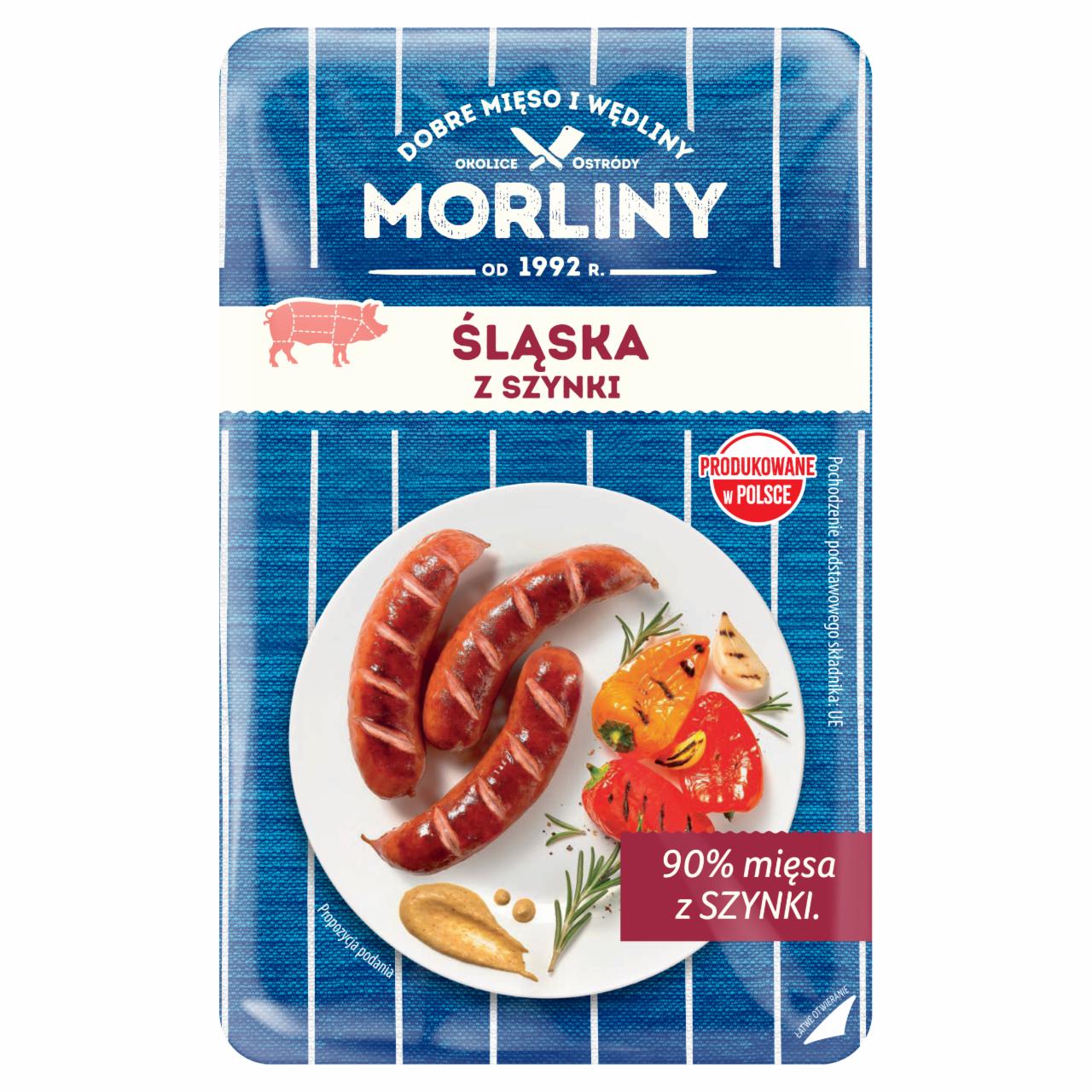 Zdjęcia - Morliny Kiełbasa śląska z szynki 460 g