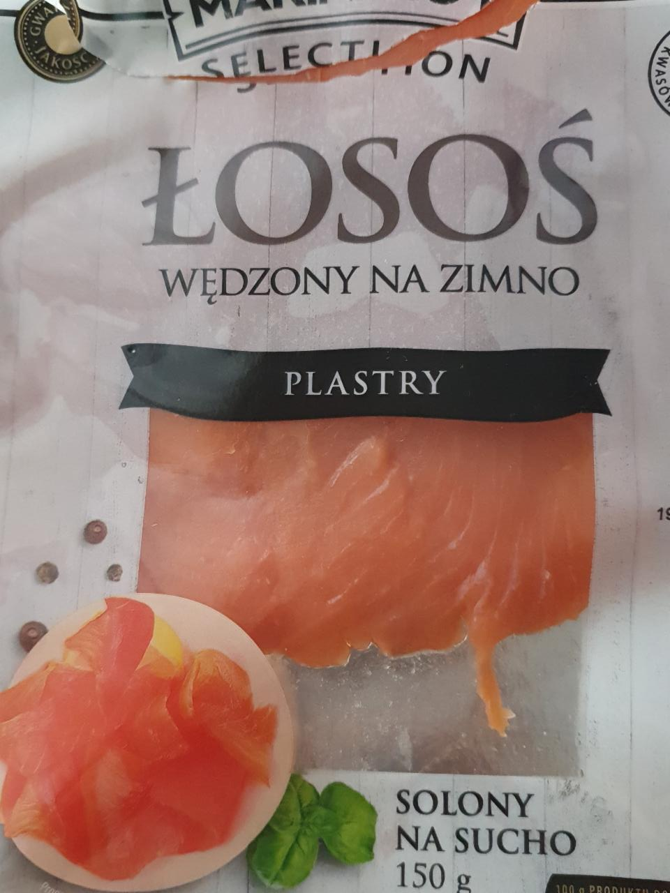 Zdjęcia - Łosoś wędzony na zimno Marinero 150g