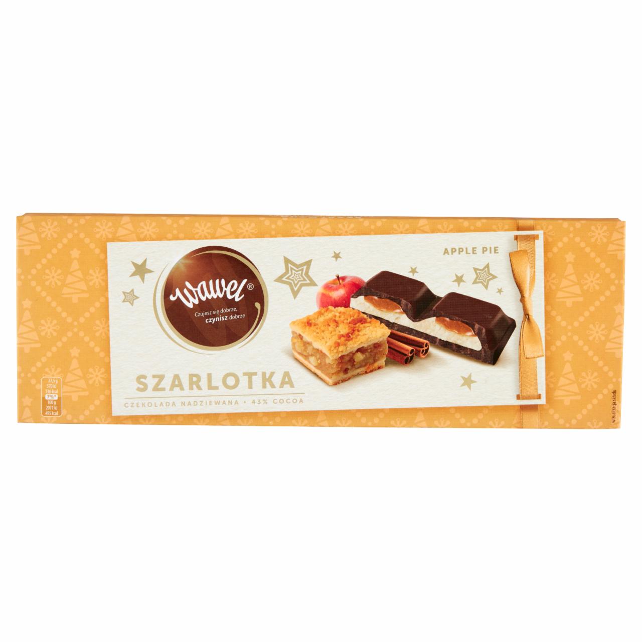 Zdjęcia - Wawel Czekolada nadziewana szarlotka 275 g