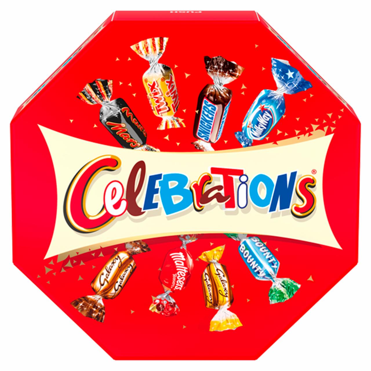 Zdjęcia - Celebrations Wybór czekoladowych cukierków i ciasteczek oblanych mleczną czekoladą 186 g