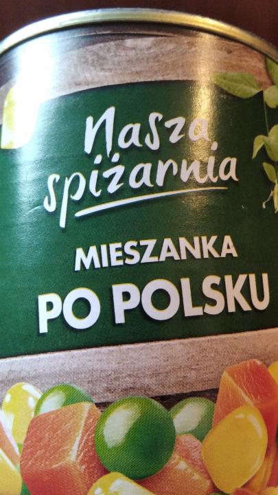 Zdjęcia - Mieszanka warzywna konserwowa 'Po polsku'
