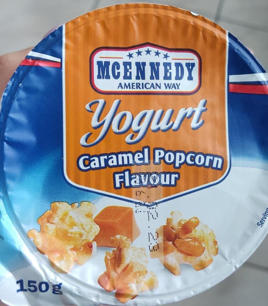Zdjęcia - Jogurt smak karmelowego popcornu mcennedy american way