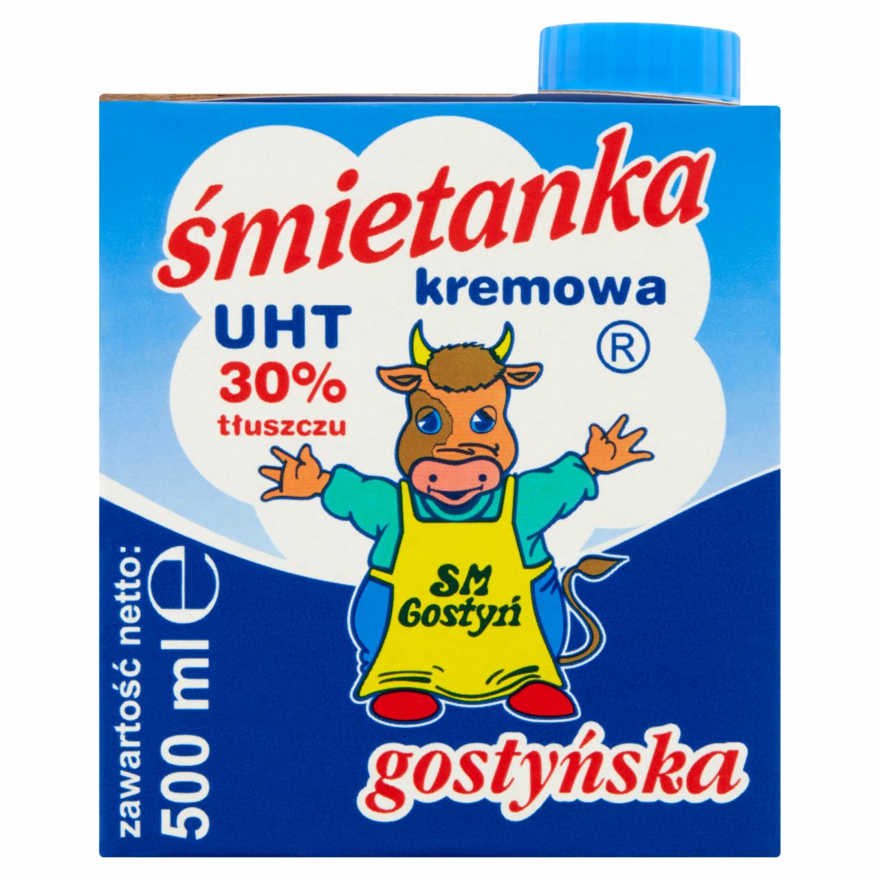 Zdjęcia - SM Gostyń Śmietanka kremowa UHT 30% 500 ml