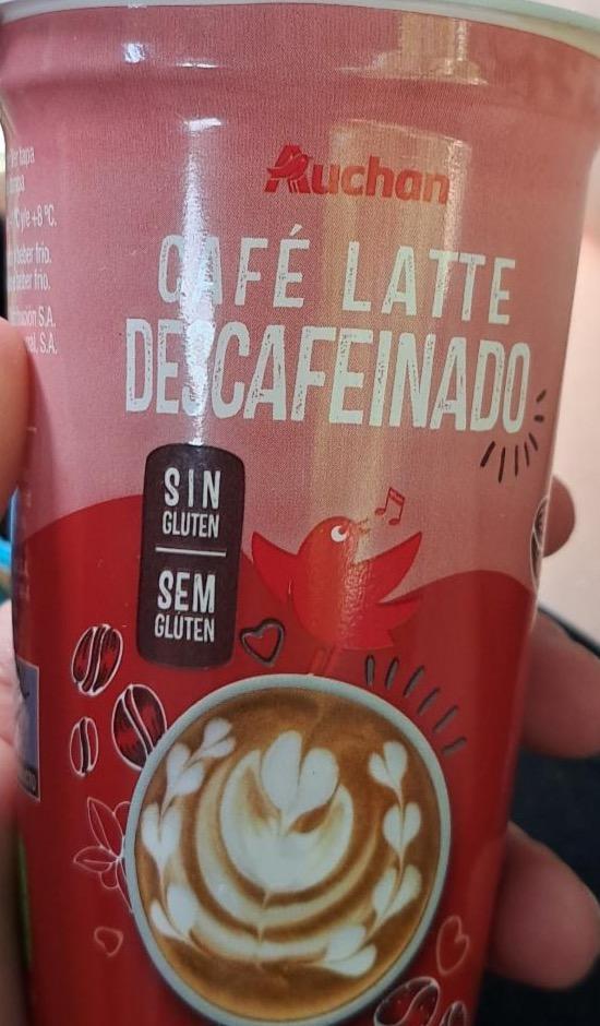 Zdjęcia - Cafe latte descafeinado Auchan