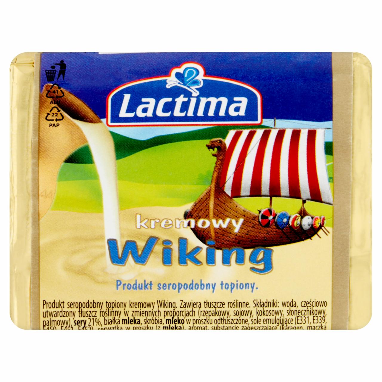 Zdjęcia - Lactima Produkt seropodobny topiony kremowy Wiking 100 g