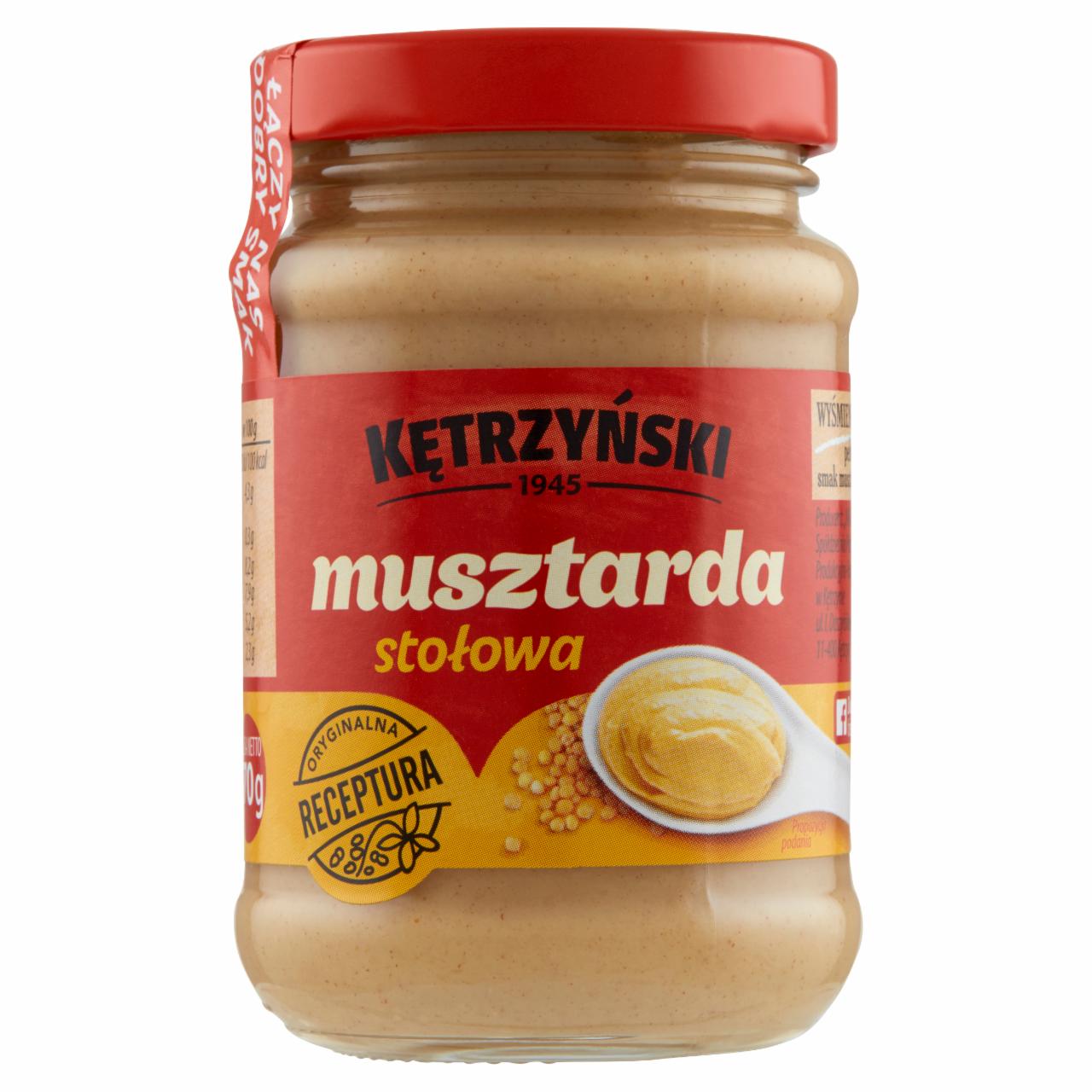 Zdjęcia - Kętrzyński Musztarda stołowa 170 g