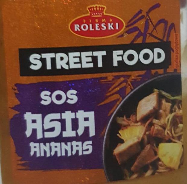 Zdjęcia - Firma Roleski Street Food Sos Asia ananas 345 g