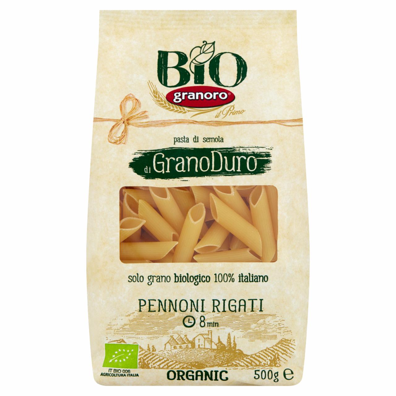 Zdjęcia - Granoro Bio Makaron pełnoziarnisty penne rigati 500 g