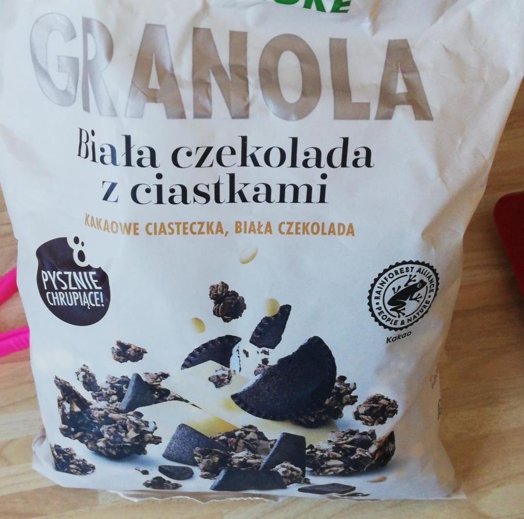 Zdjęcia - Granola biała czekolada z ciastkami One day more