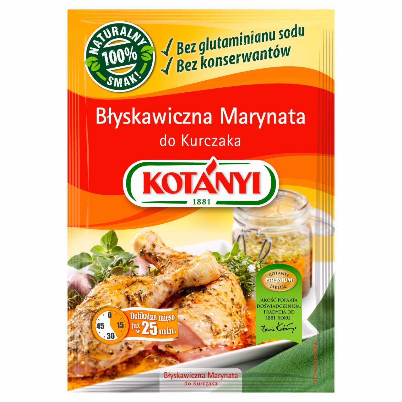 Zdjęcia - Kotányi Błyskawiczna marynata do kurczaka 40 g