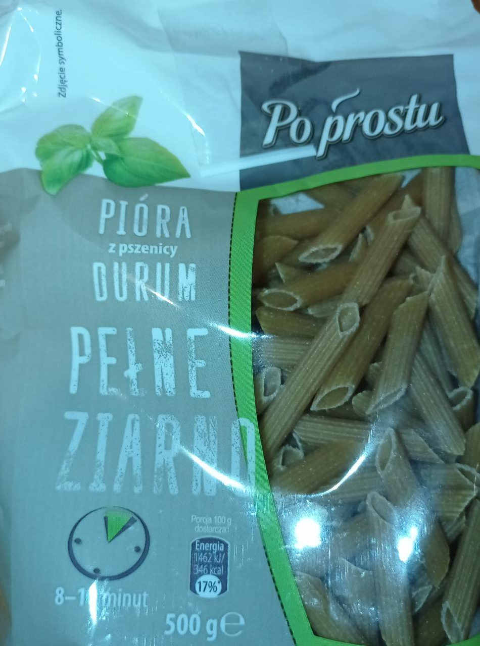 Zdjęcia - Pióra z pszenicy Durum pełne ziarno Po prostu