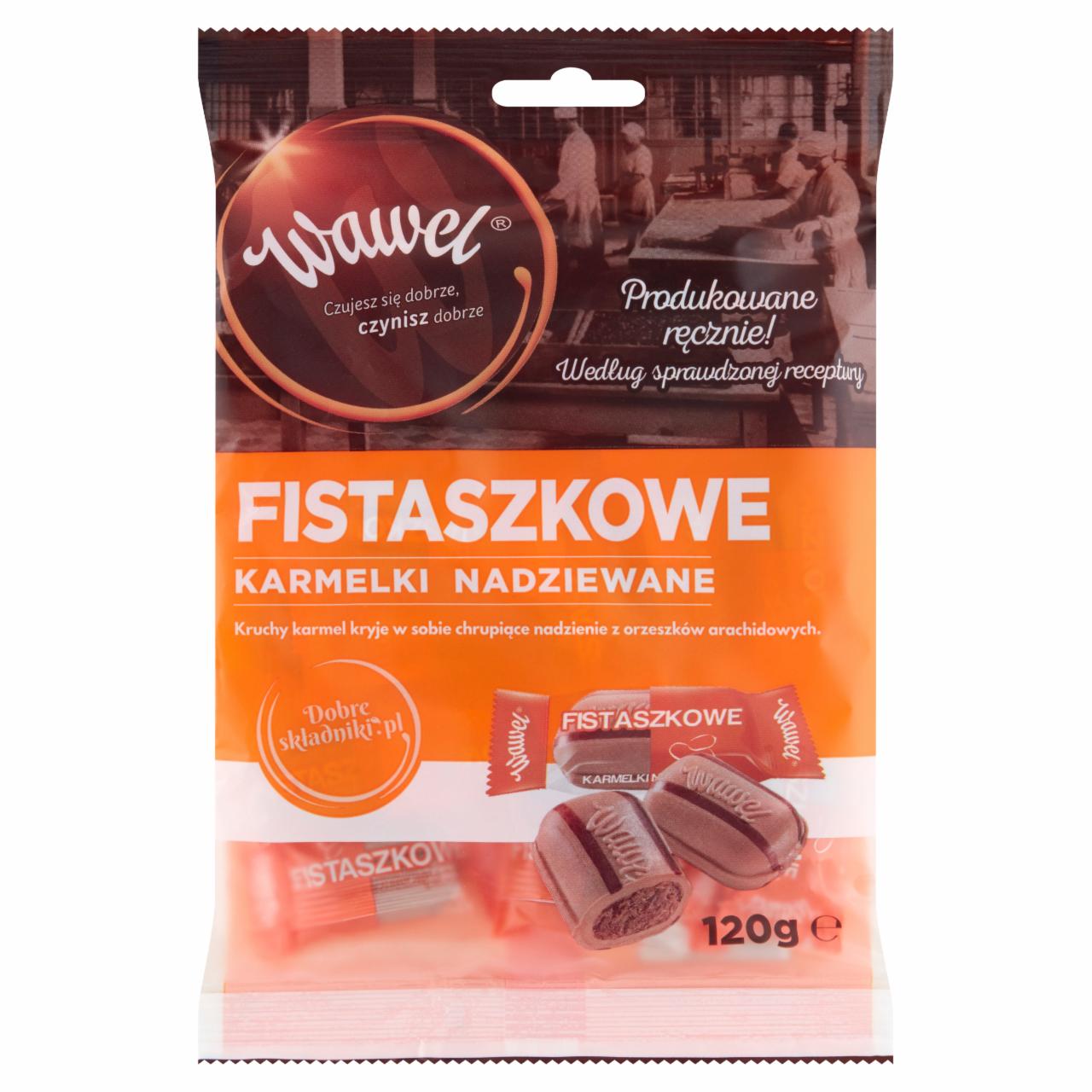 Zdjęcia - Wawel Fistaszkowe Karmelki nadziewane 120 g