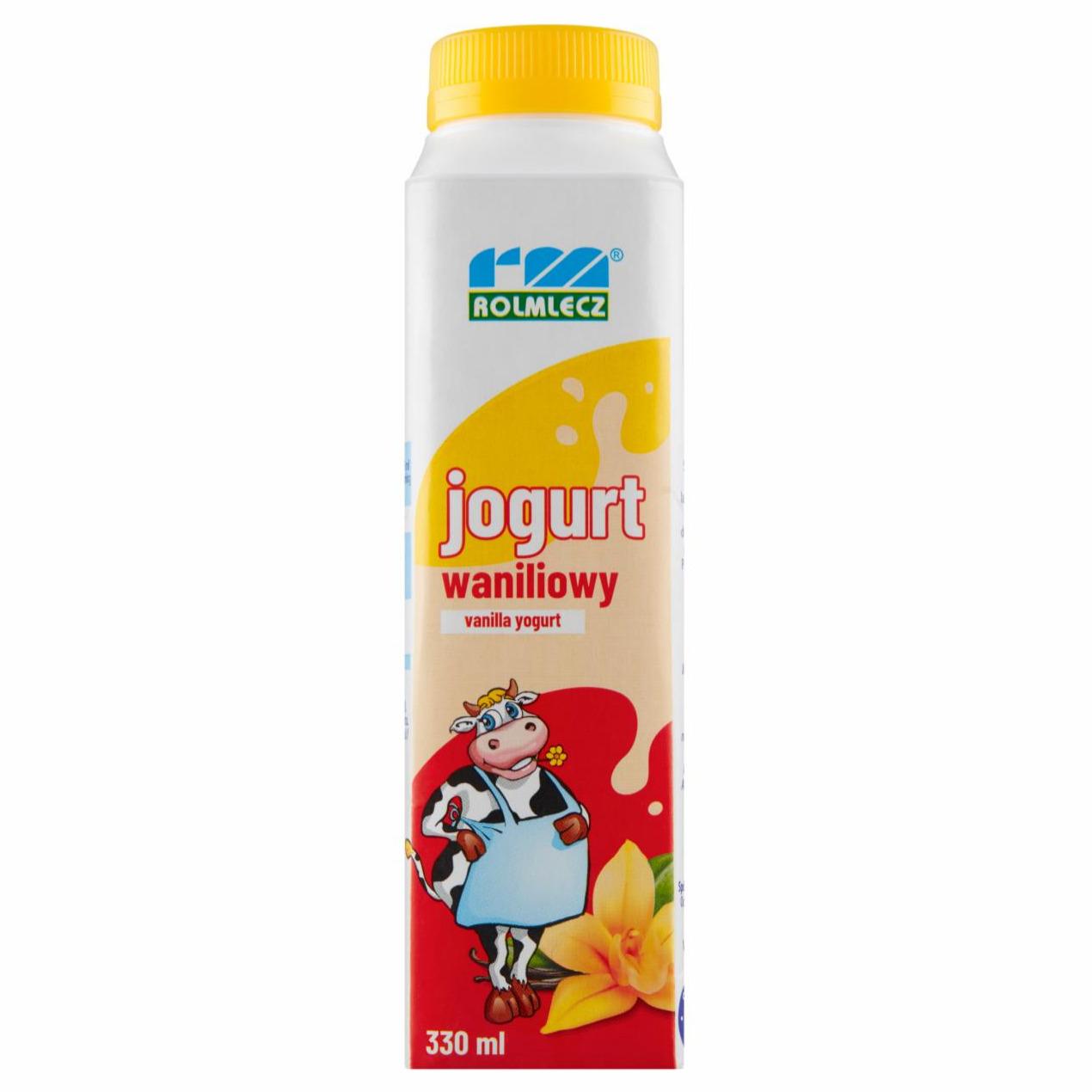 Zdjęcia - Rolmlecz Jogurt waniliowy 330 ml