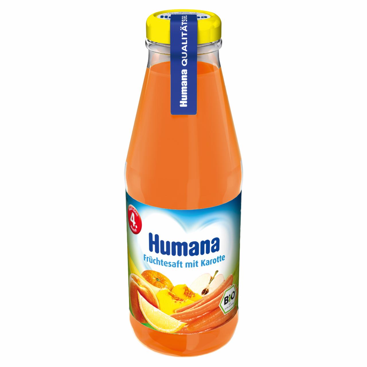 Zdjęcia - Humana BIO Sok owoce i marchewka po 4. miesiącu 200 ml
