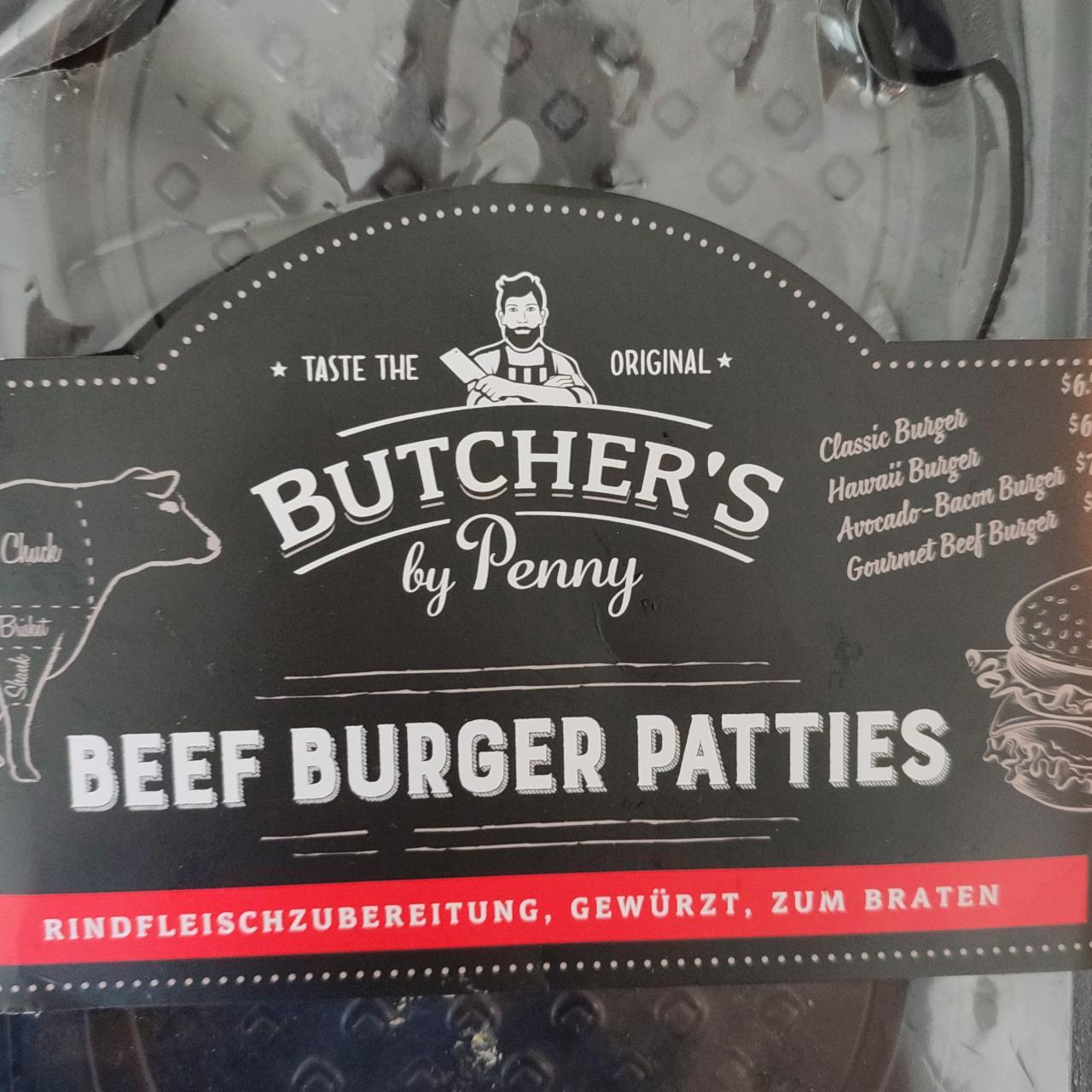 Zdjęcia - beef burger Patties Butcher's penny