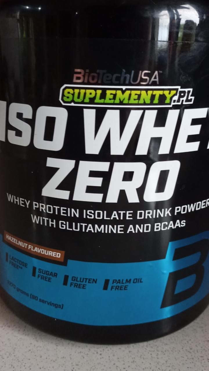 Zdjęcia - Iso Whey Zero Hazelnut BioTechUSA