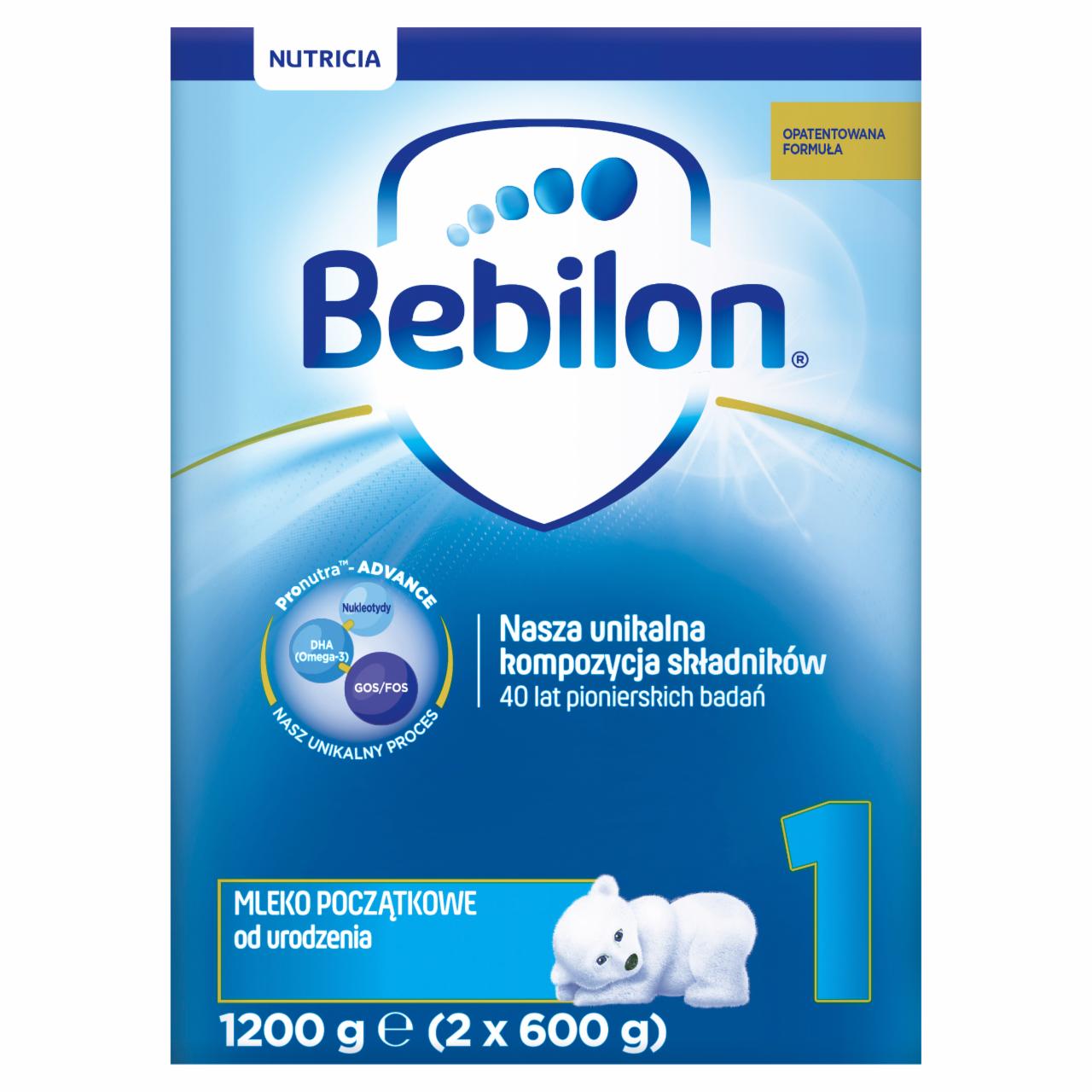 Zdjęcia - Bebilon 1 Pronutra-Advance Mleko początkowe od urodzenia 1200 g (2 x 600 g)