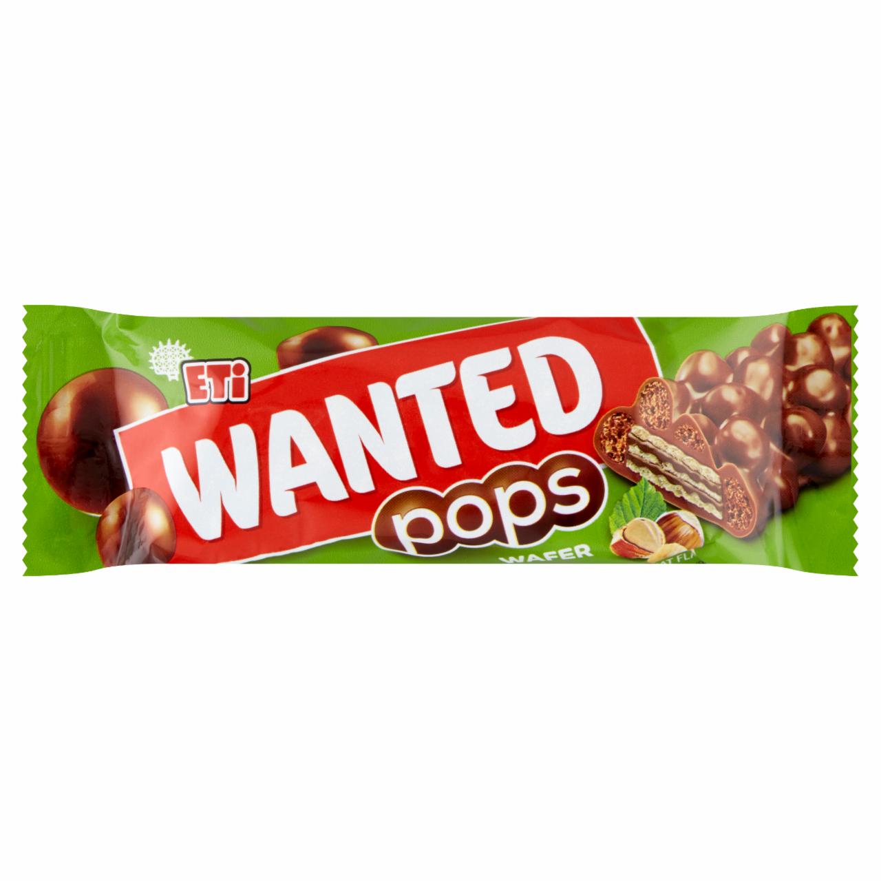 Zdjęcia - Eti Wanted Pops Wafel z kremem o smaku orzecha laskowego 29 g