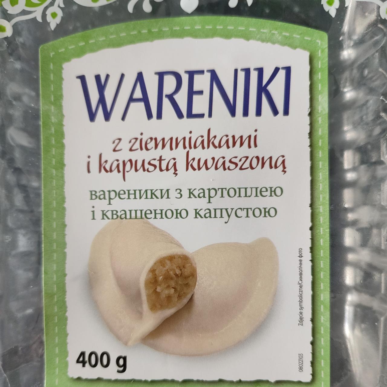 Zdjęcia - Wareniki z ziemniakami i kapustą kwaszoną Virtu