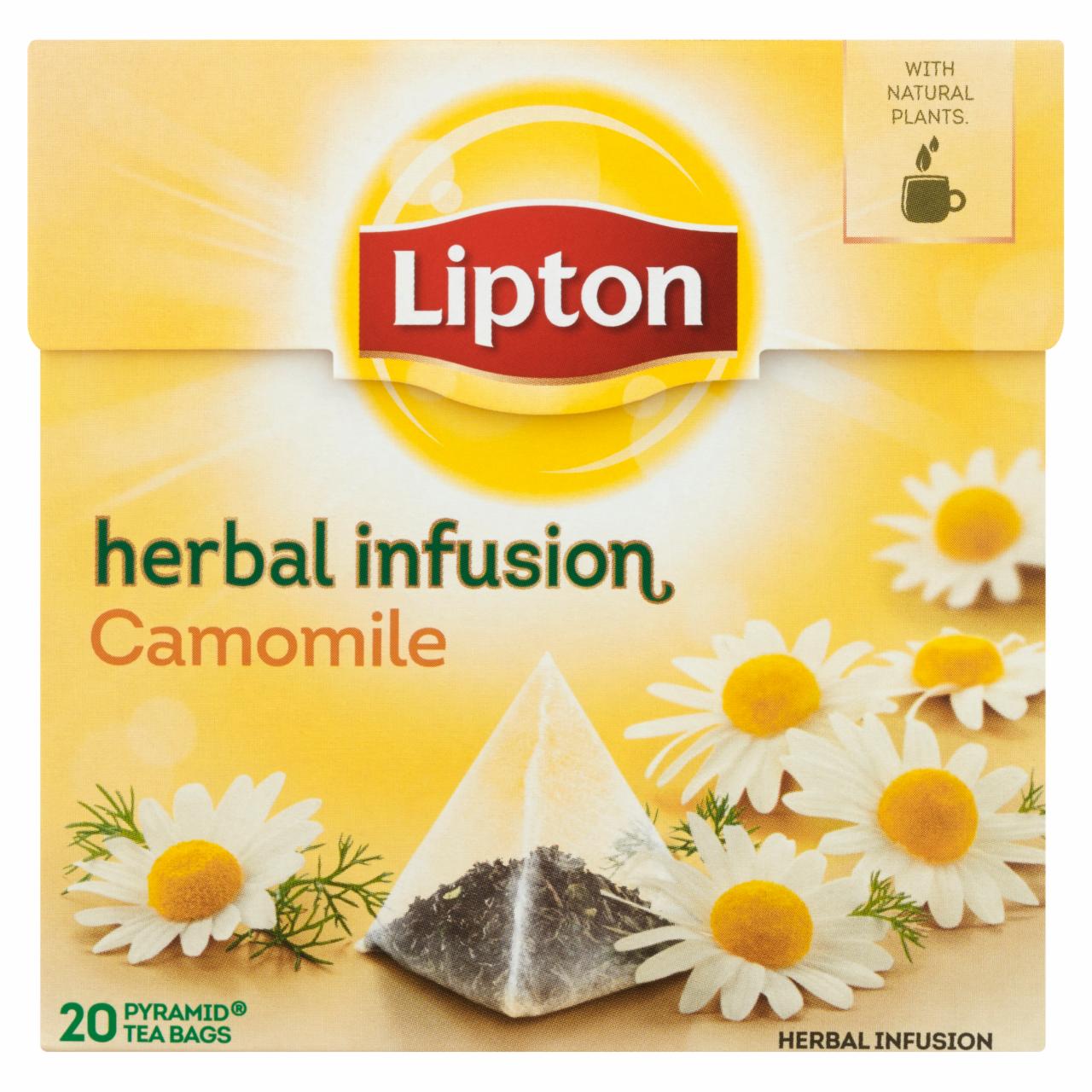 Zdjęcia - Lipton Camomile Herbatka ziołowa 14 g (20 torebek)