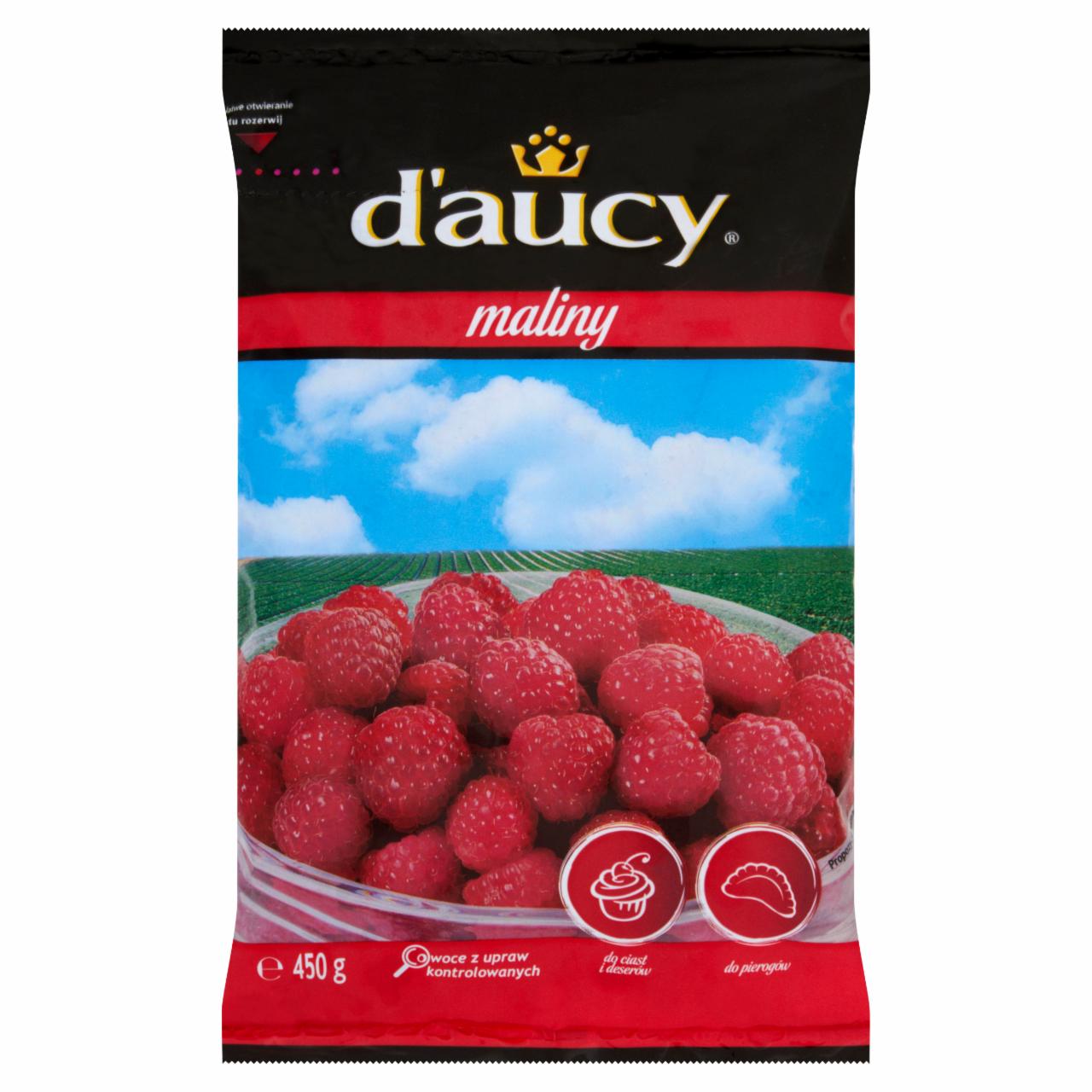 Zdjęcia - d'aucy Maliny 450 g