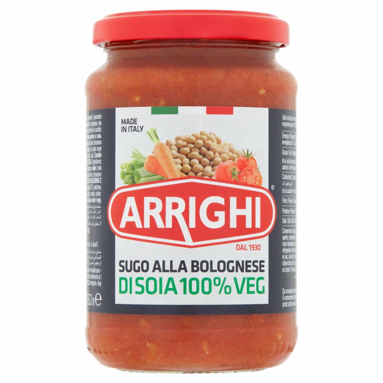 Zdjęcia - Arrighi Sos boloński z soją 350 g