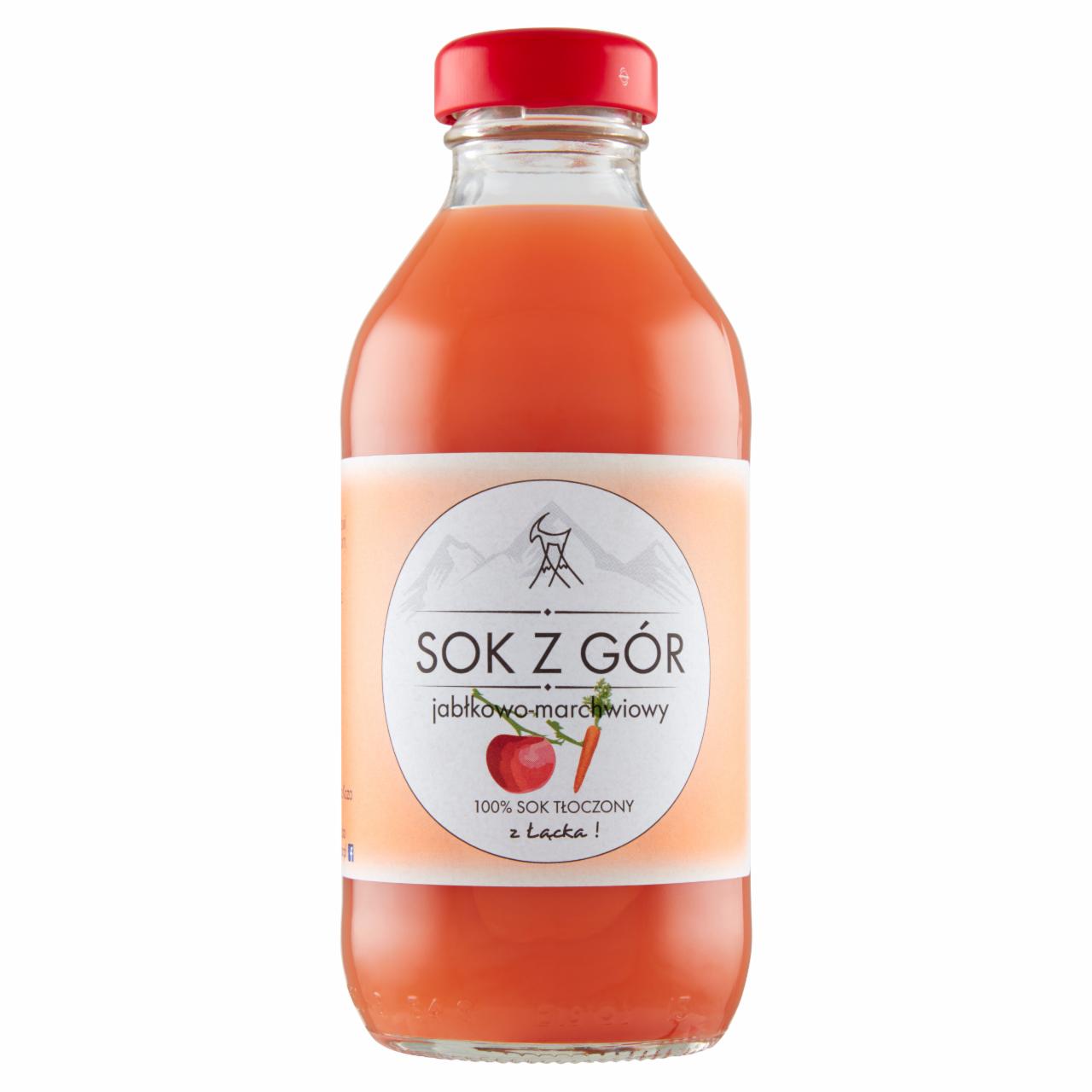 Zdjęcia - Sok z gór Sok jabłkowo-marchwiowy 330 ml