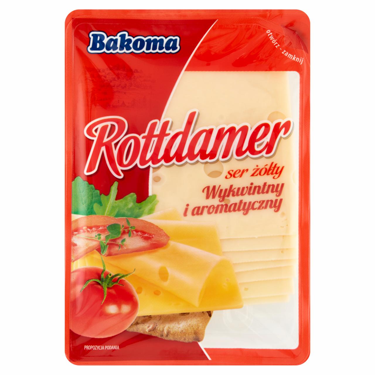 Zdjęcia - Bakoma Ser żółty Rottdamer 150 g