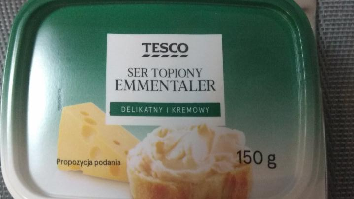 Zdjęcia - Ser Topiony Emmentaler Tesco