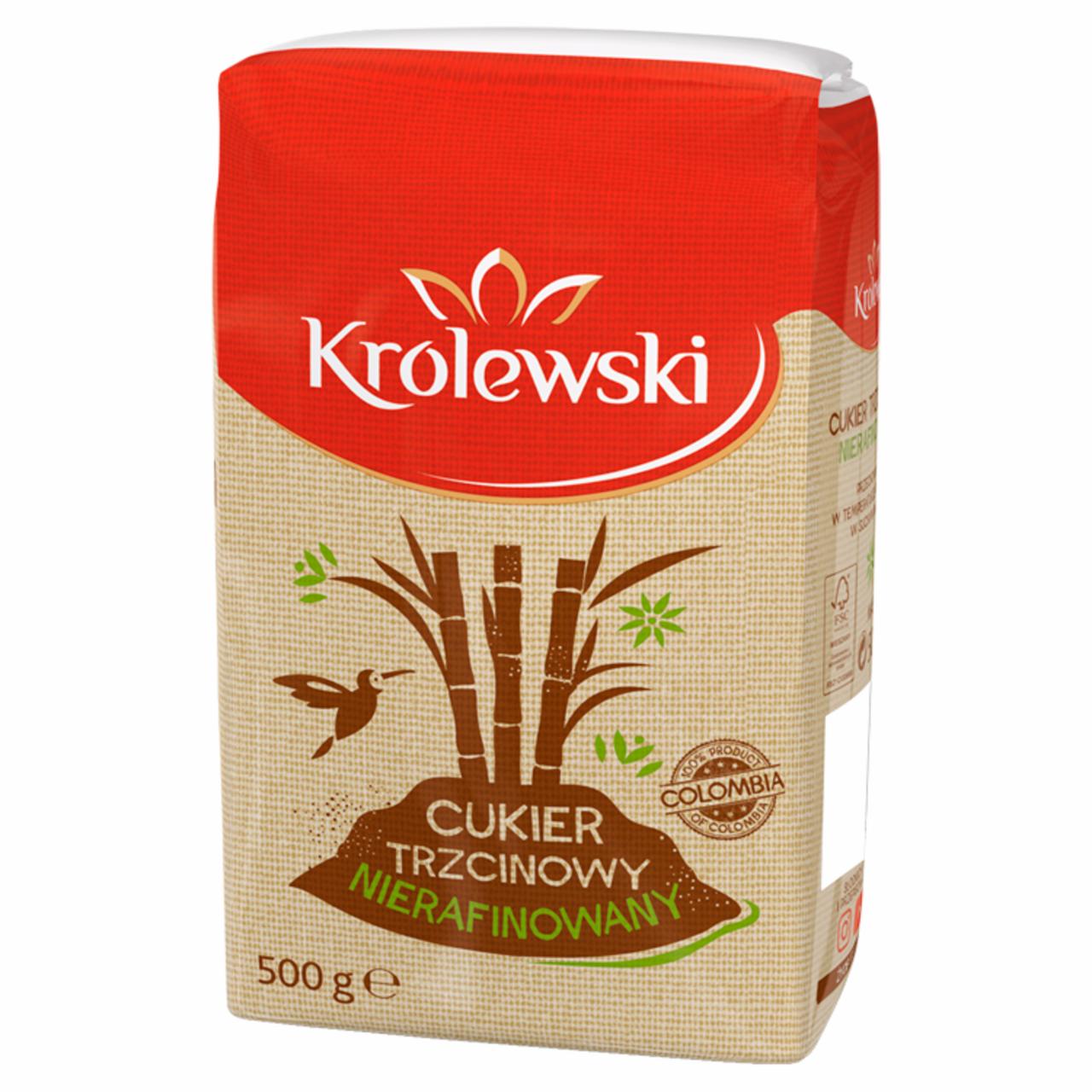 Zdjęcia - Cukier Królewski Cukier trzcinowy nierafinowany 500 g