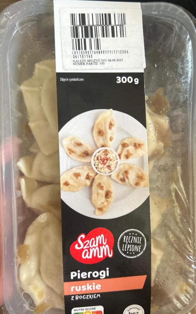 Zdjęcia - Pierogi z boczkiem Szam amm