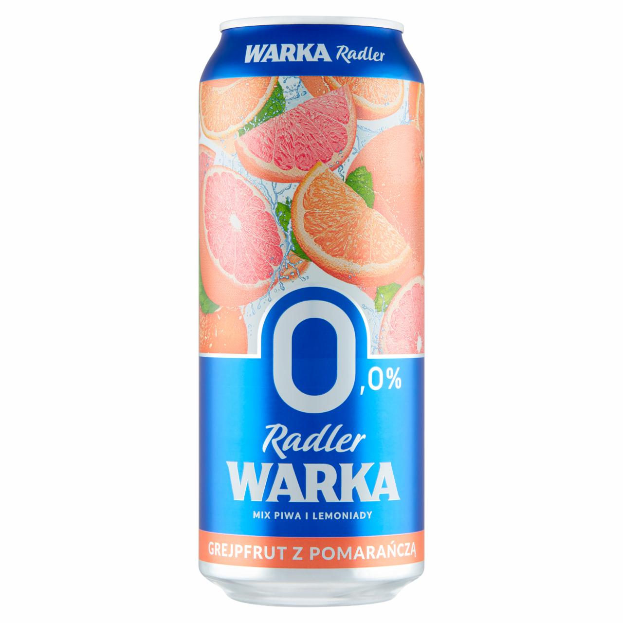 Zdjęcia - Warka Radler Bezalkoholowy napój piwny opuncja z cytrusami 500 ml