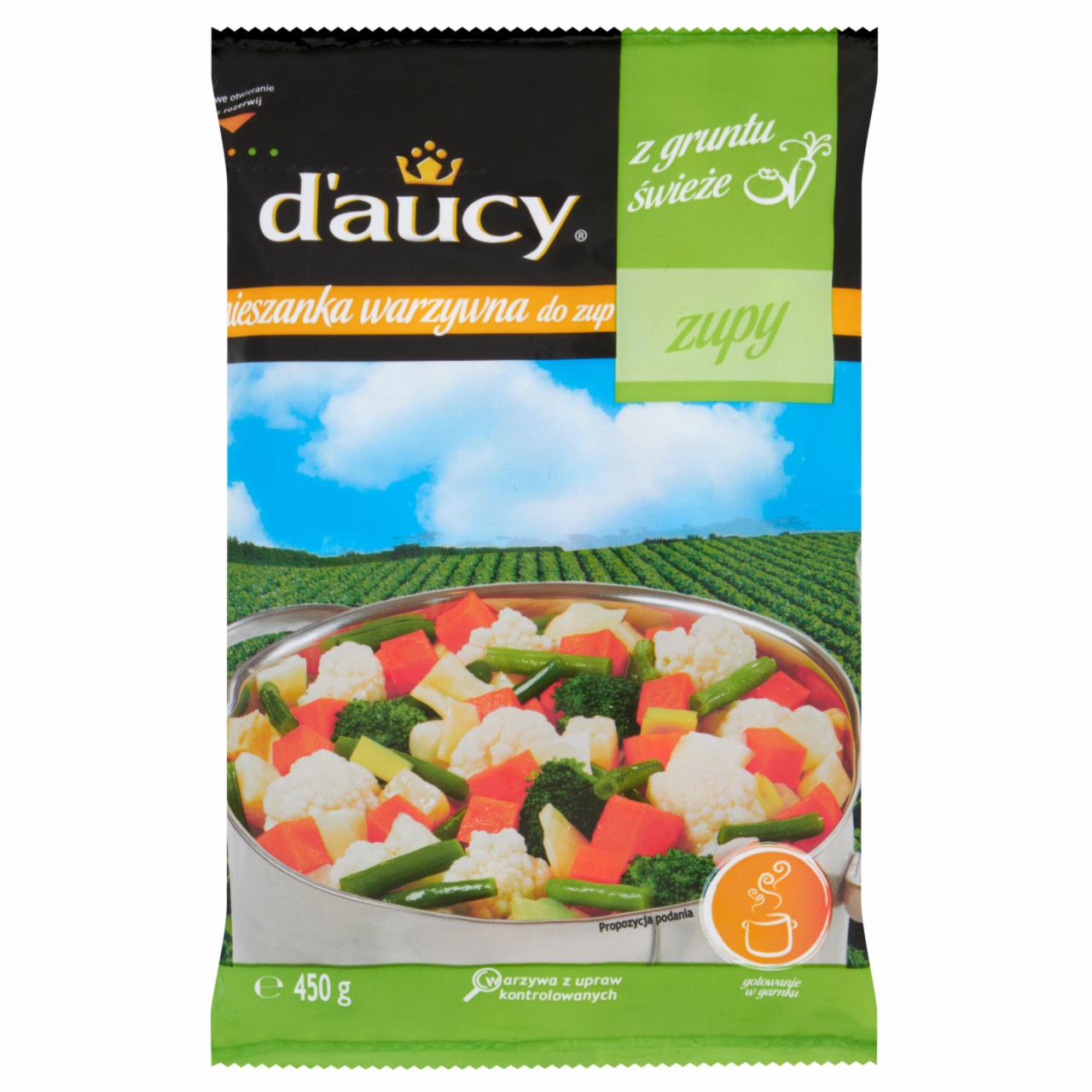 Zdjęcia - d'aucy Mieszanka warzywna do zup 450 g