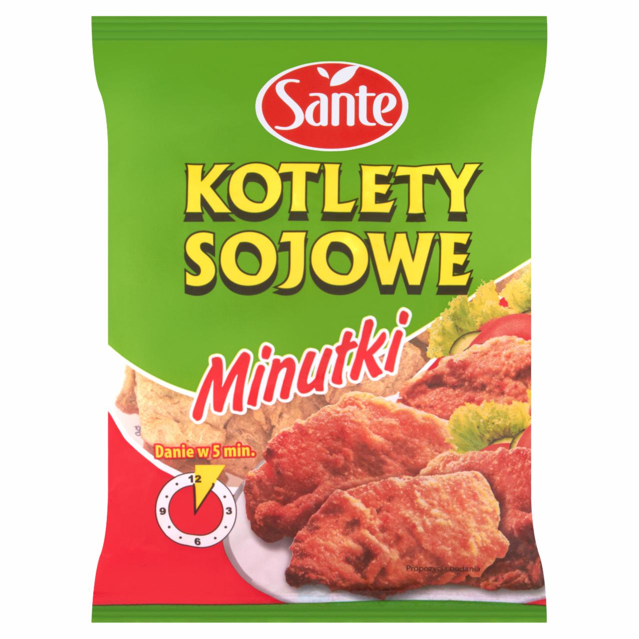 Zdjęcia - Sante Minutki Kotlety sojowe 100 g