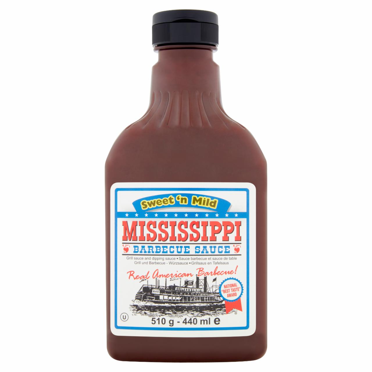 Zdjęcia - Mississippi Sos barbecue słodki-łagodny 510 g
